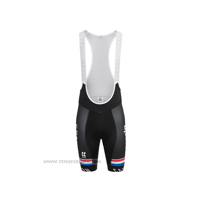 2021 Maillot Cyclisme Alpecin Fenix Champion Pays-bas Manches Courtes et Cuissard